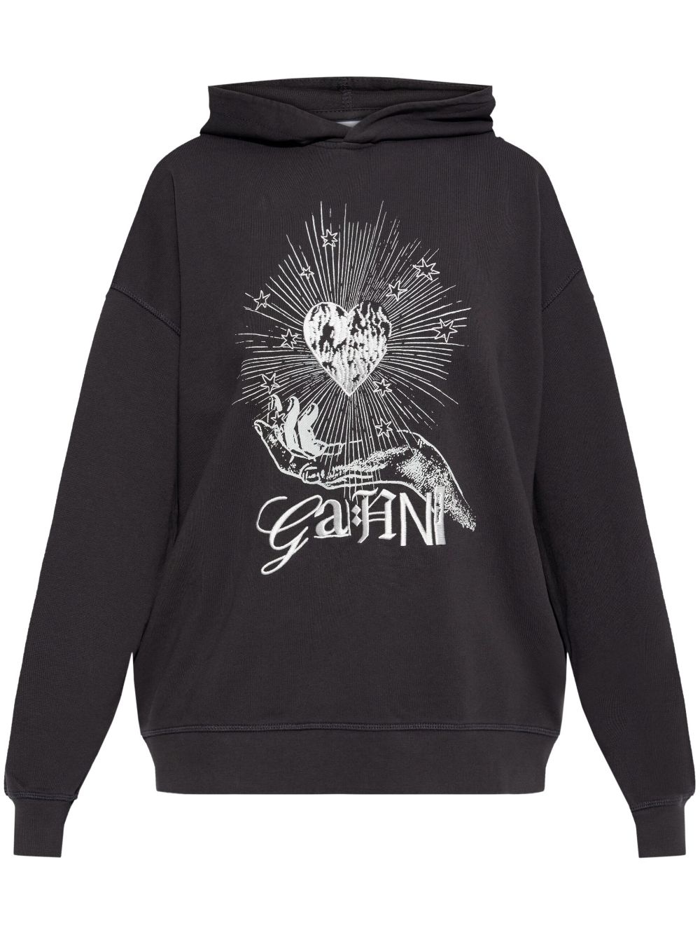 graphic-print hoodie - 1