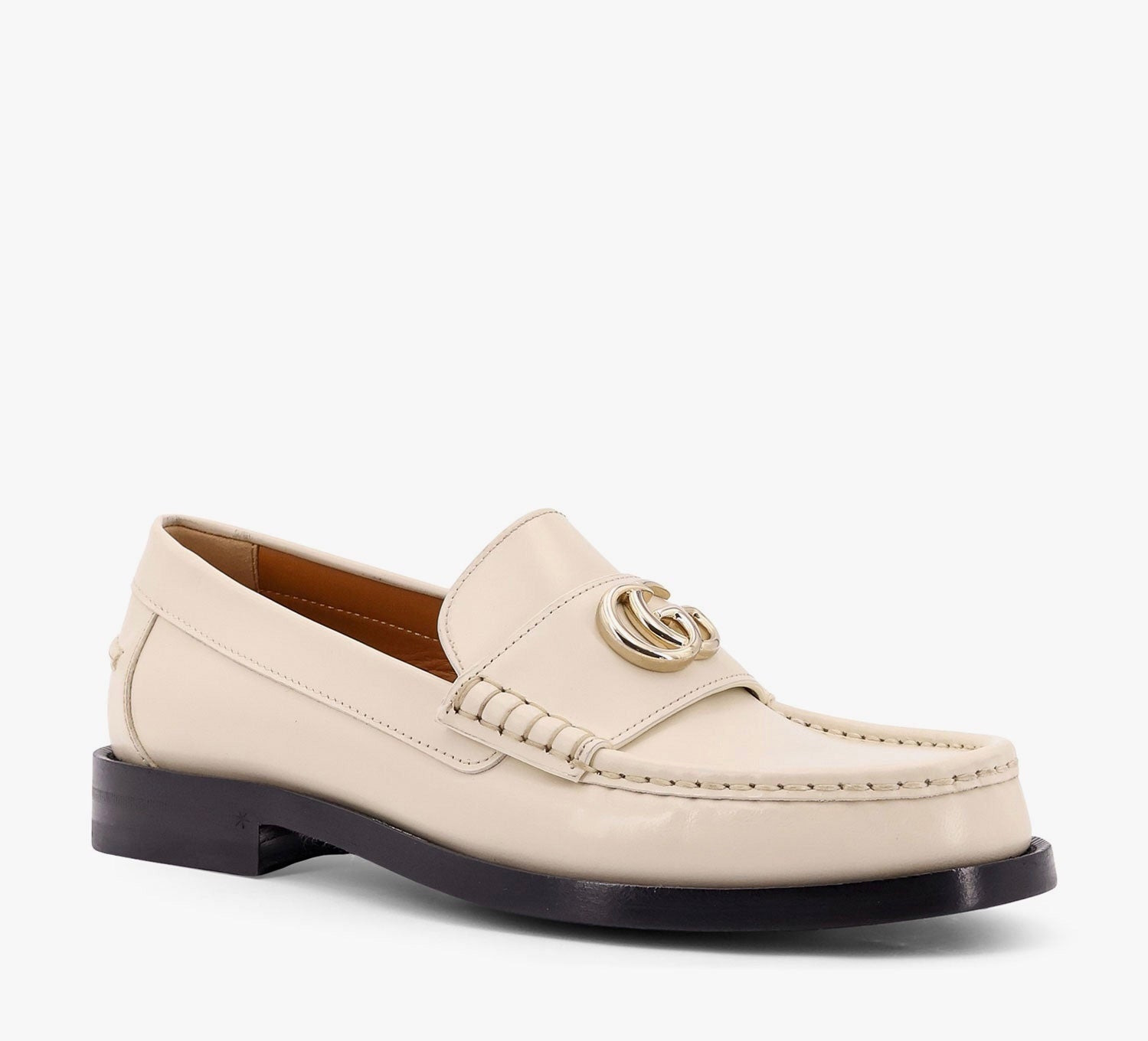 Gucci Double G Leather Loafers - 2