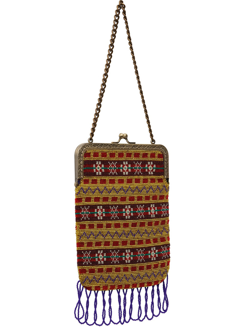 Multicolor Beaded Bracken Frame Bag 3