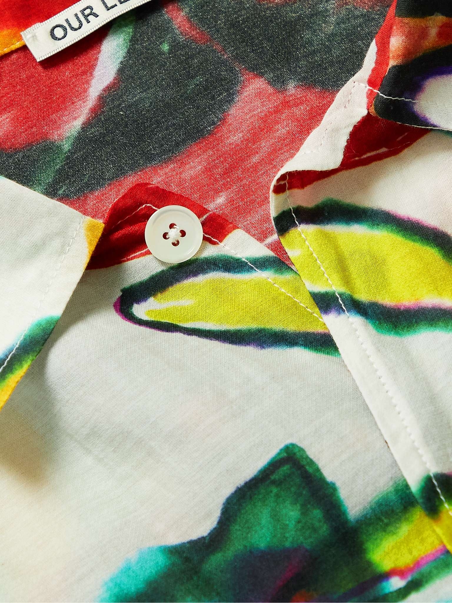 Printed Cotton and Silk-Blend Shirt - 5