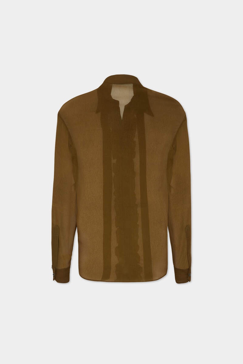 SILK RUFFLES SHIRT - 2