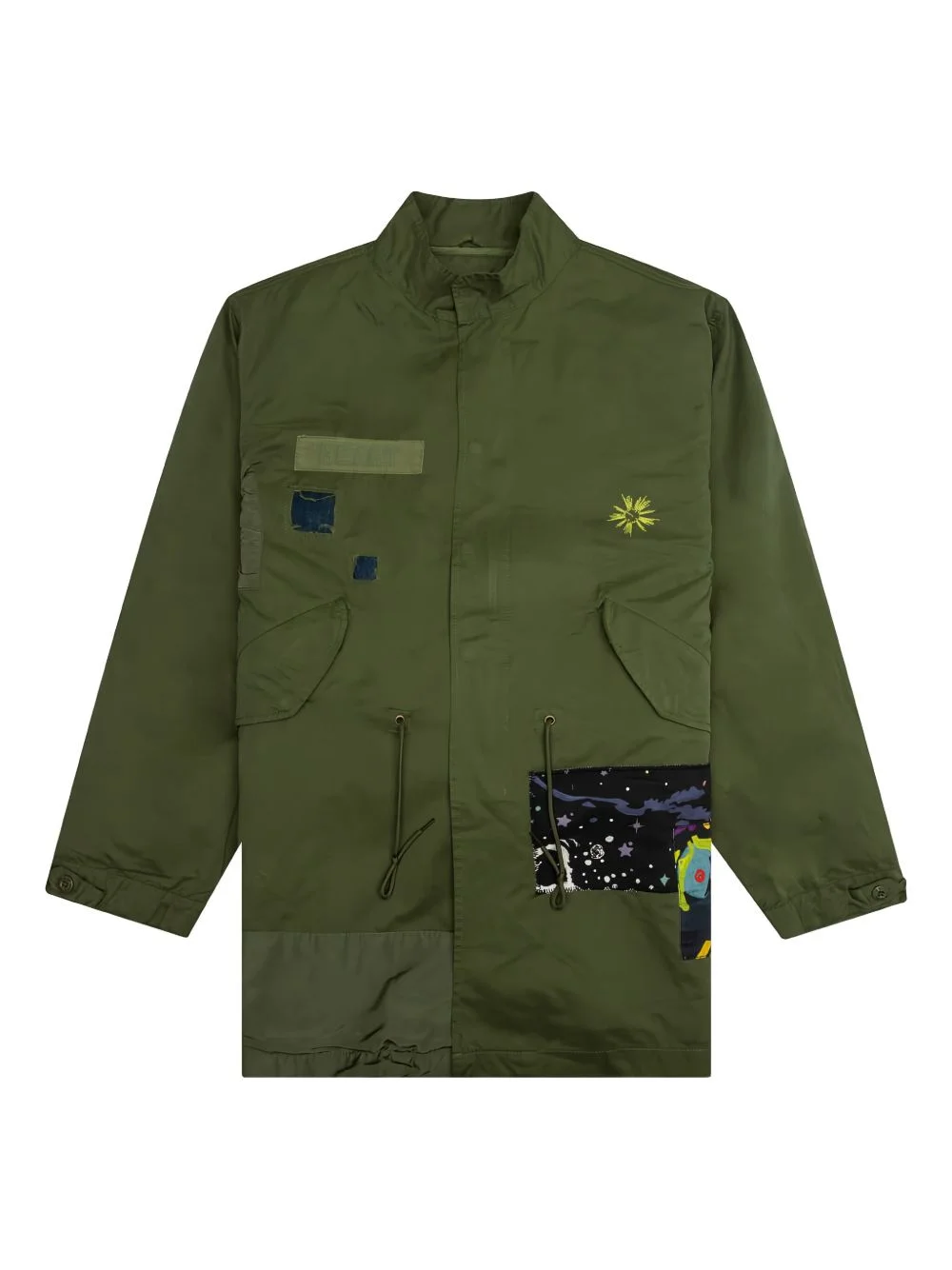 patchwork jacket - 1