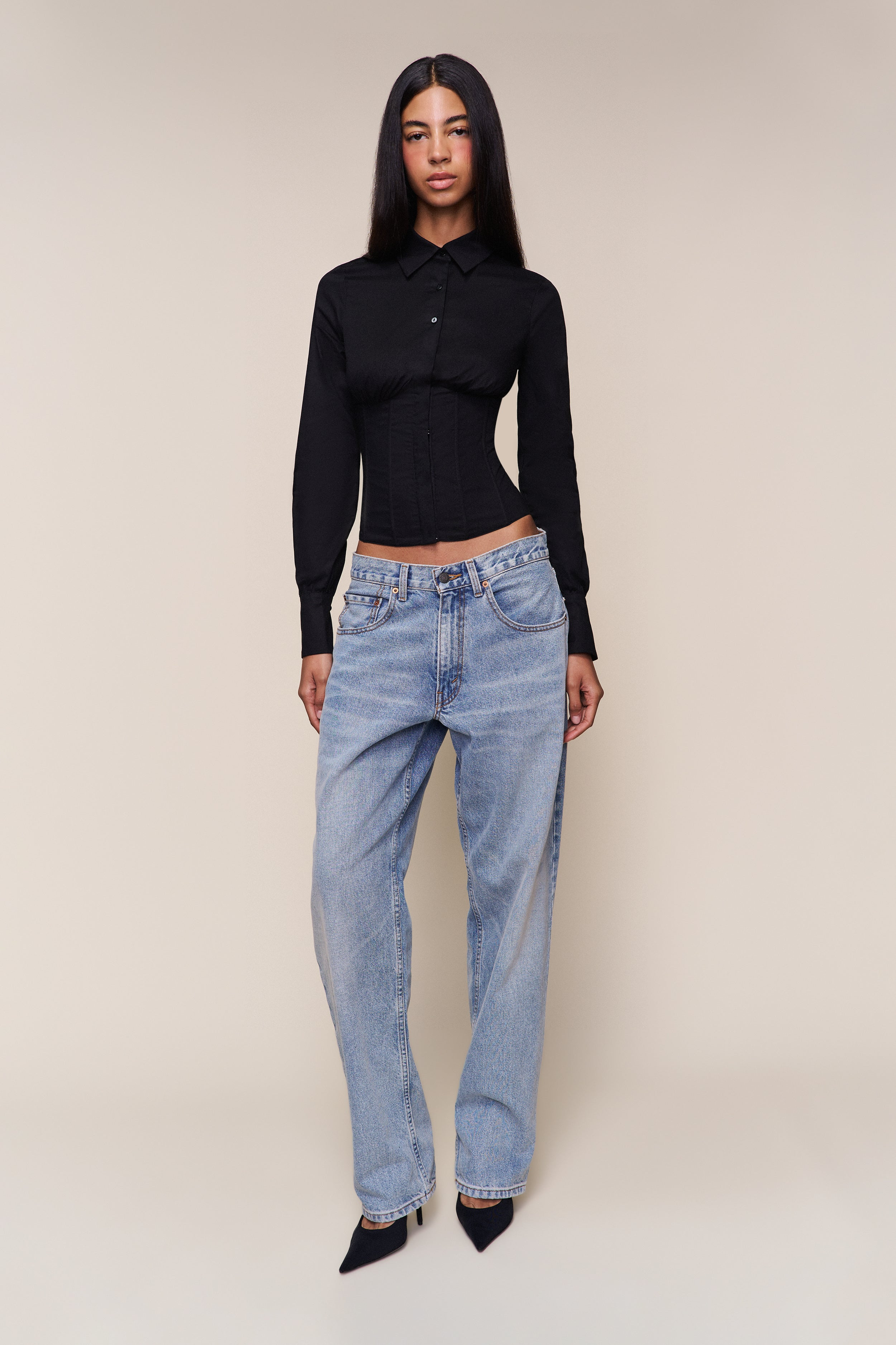 TAILORED CORSET LONG SLEEVE - 5