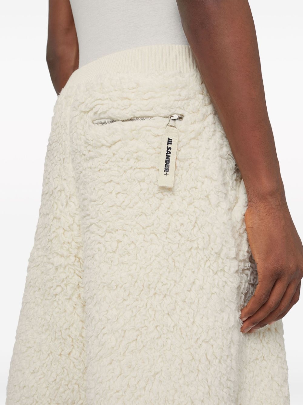 textured cotton shorts - 7