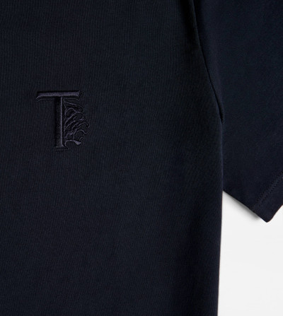 Tod's T-SHIRT IN JERSEY - BLUE outlook