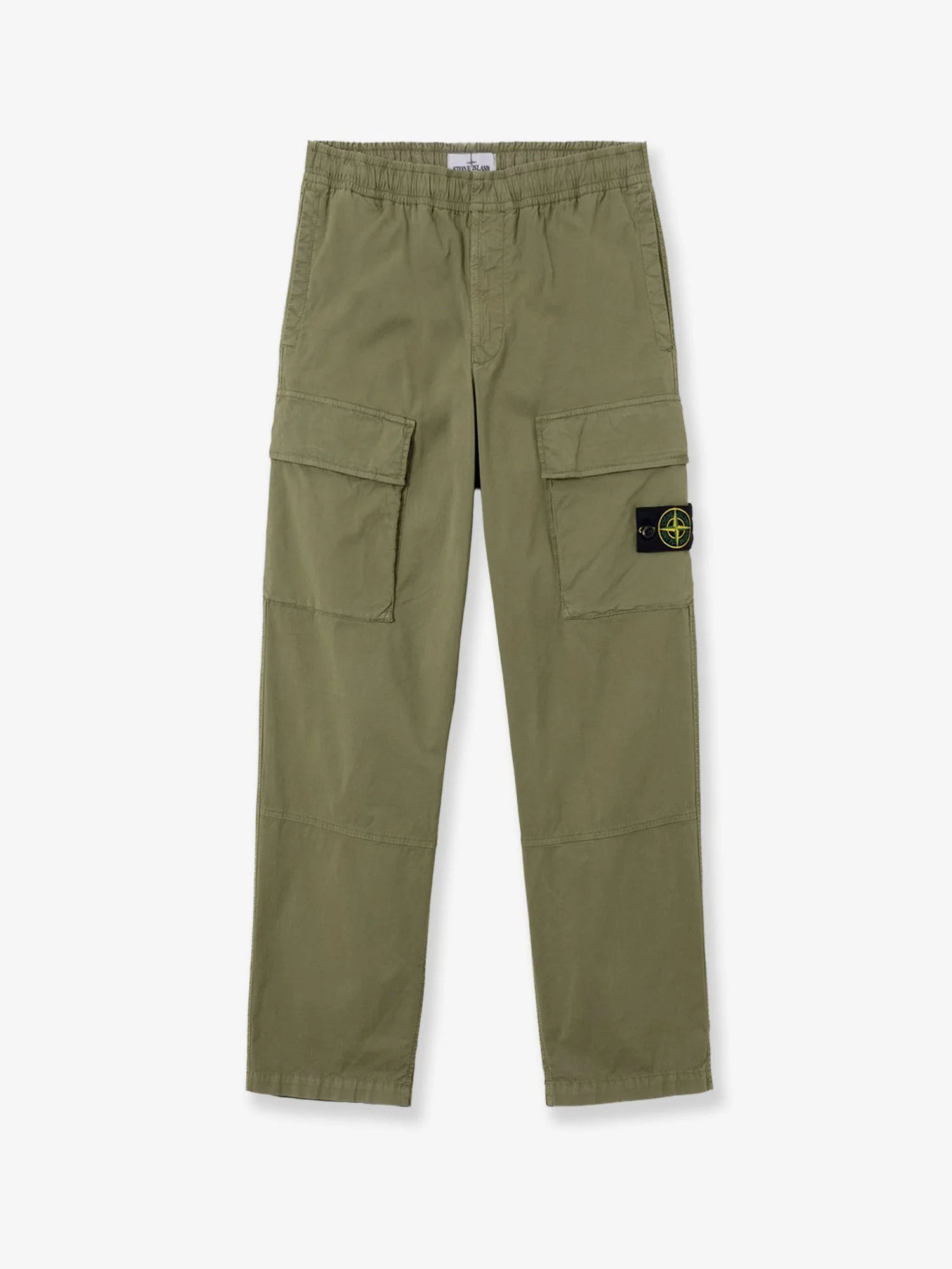 Stone Island Stretch Organic Cotton Trousers - 1