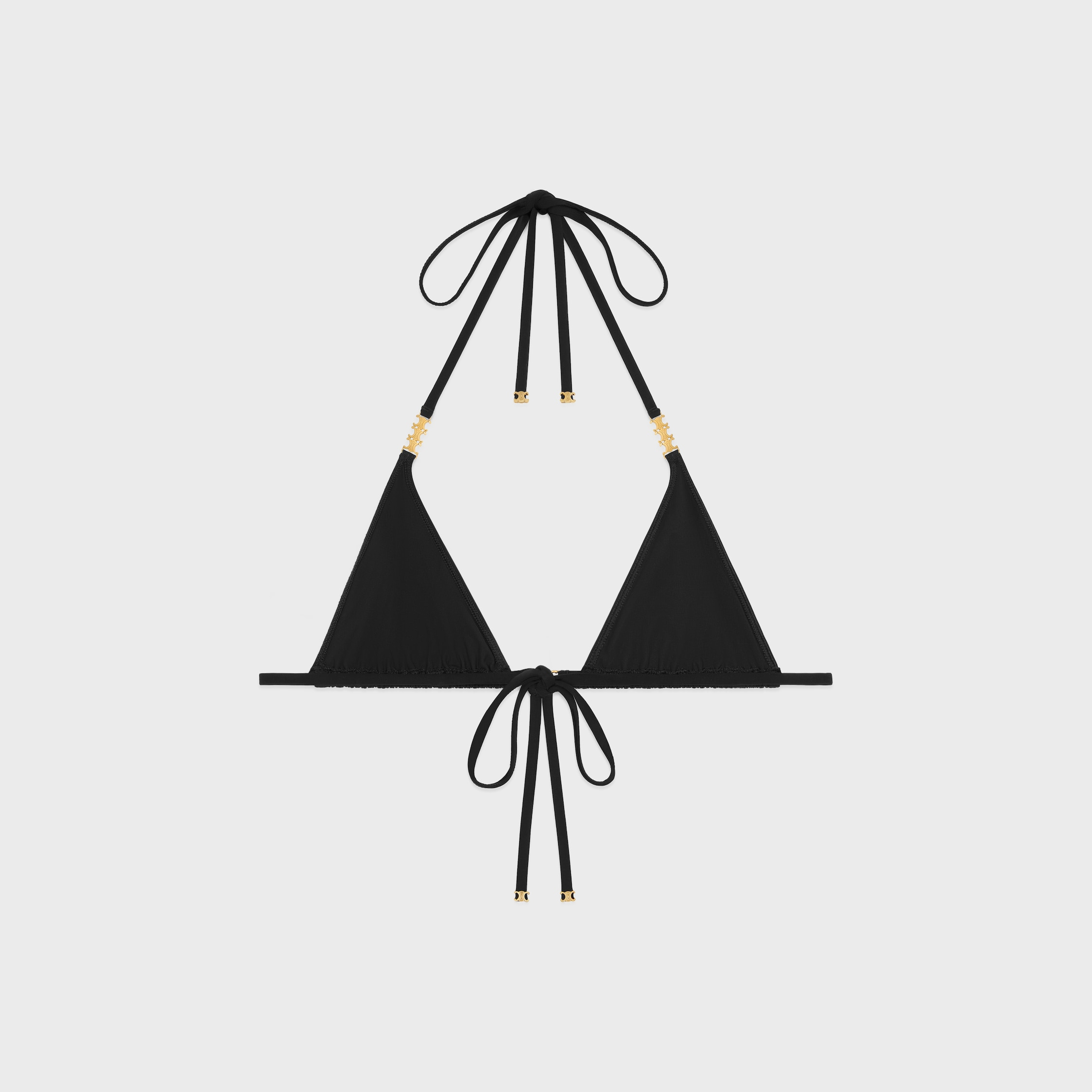 triomphe triangle top in matte jersey - 2