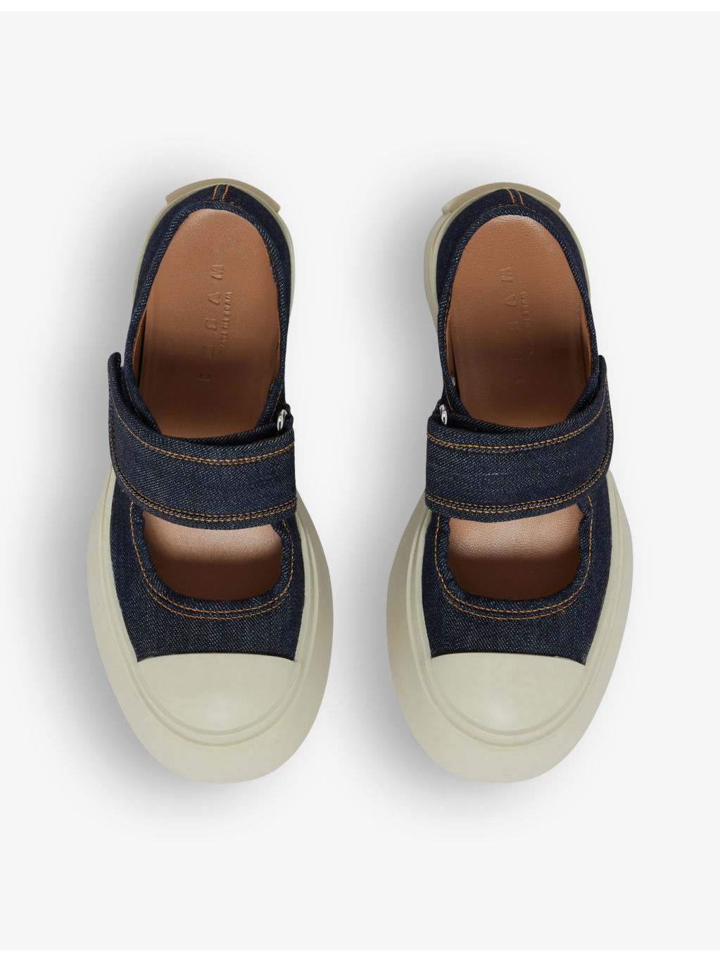 Pablo denim Mary Jane trainers - 2