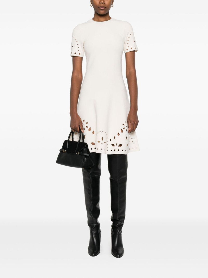 ULLA JOHNSON laser-cut mini dress outlook
