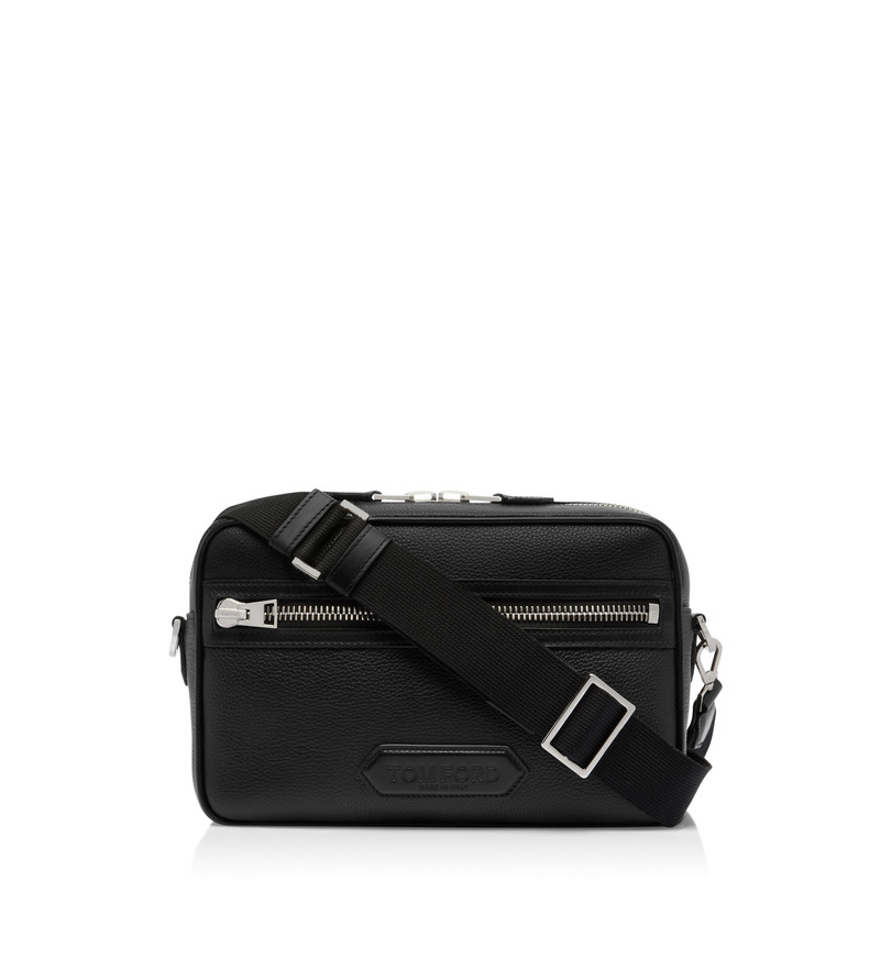 GRAIN LEATHER TRAVELLER MEDIUM MESSENGER 1