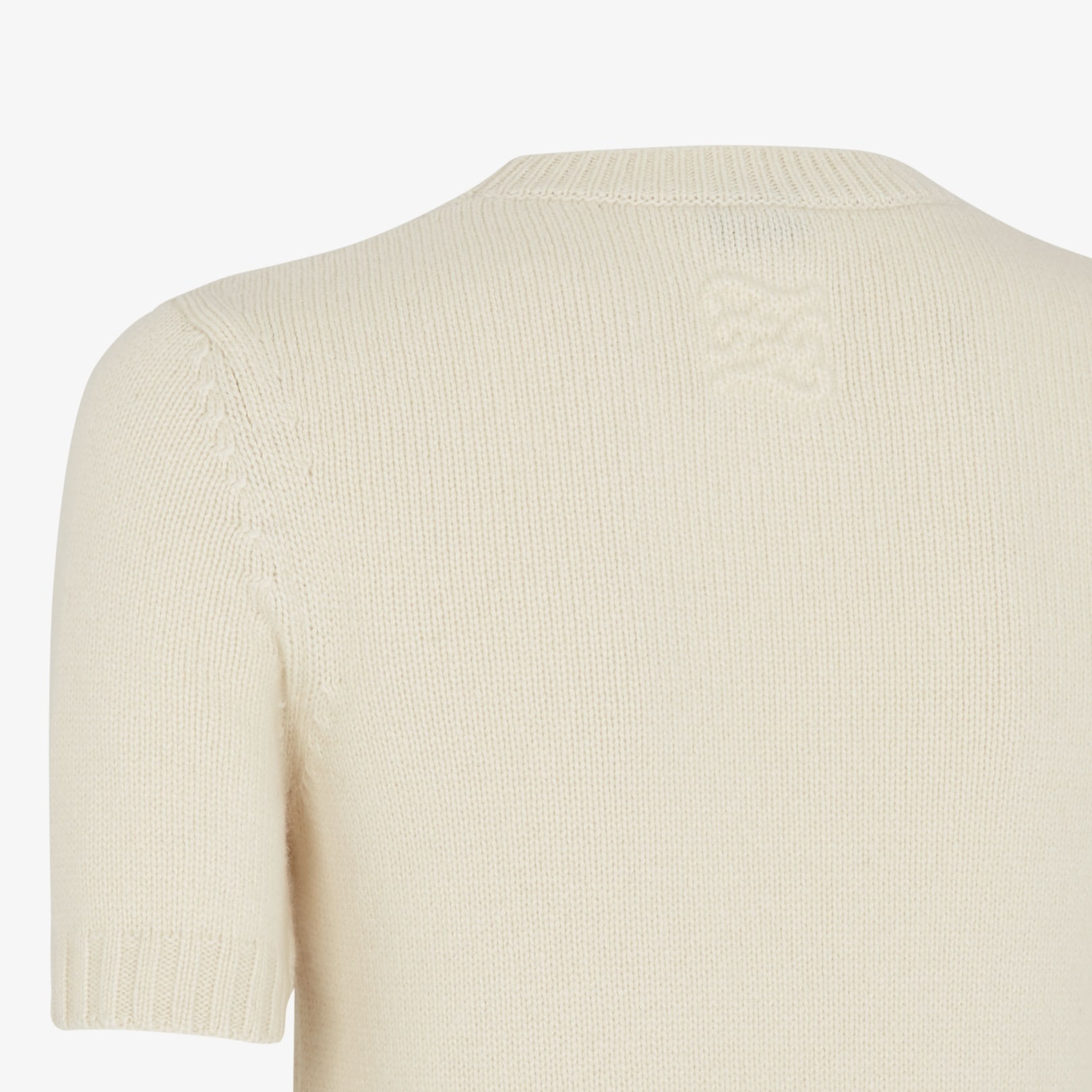 White cashmere sweater - 3