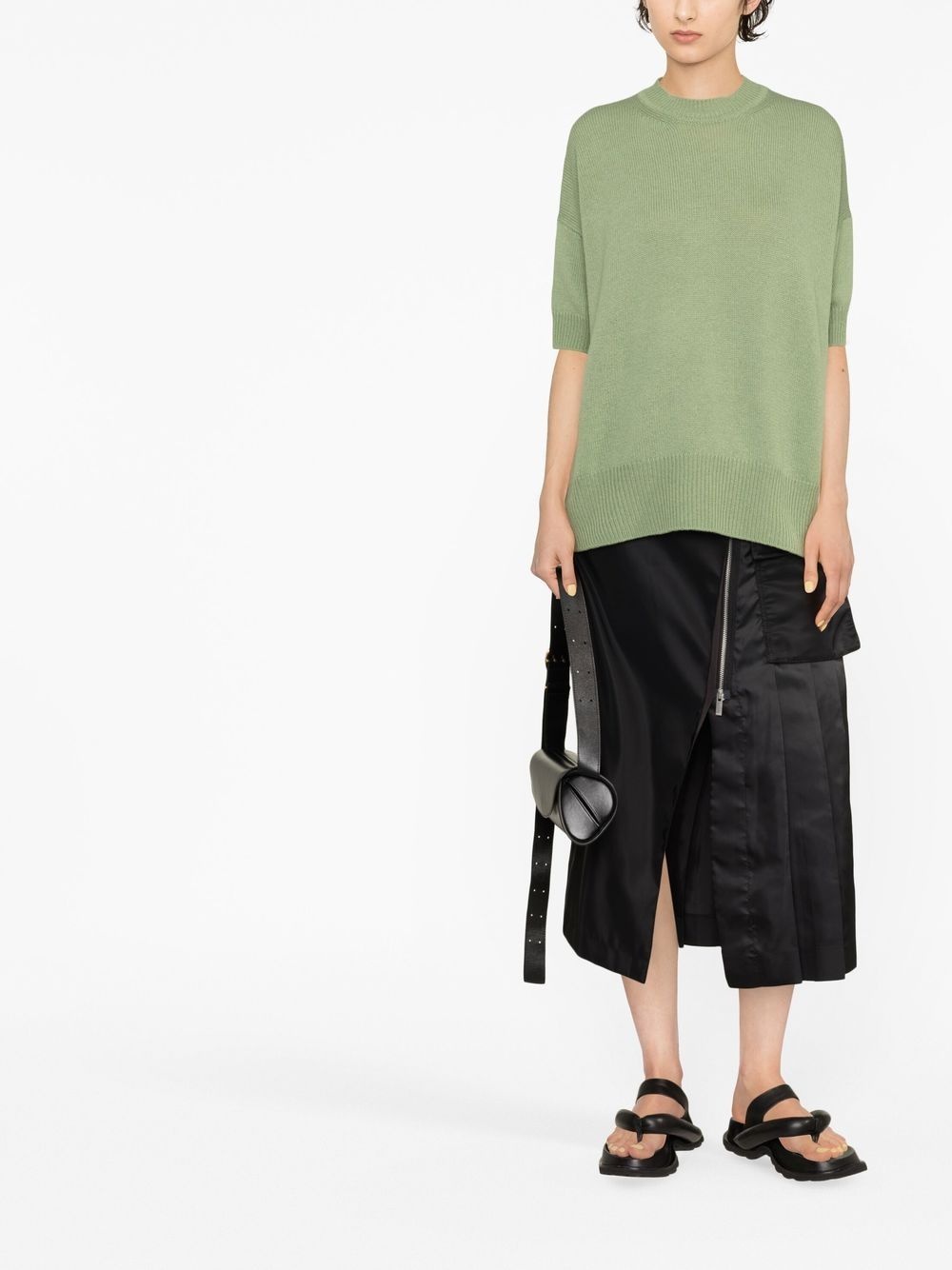 knitted cashmere top - 2