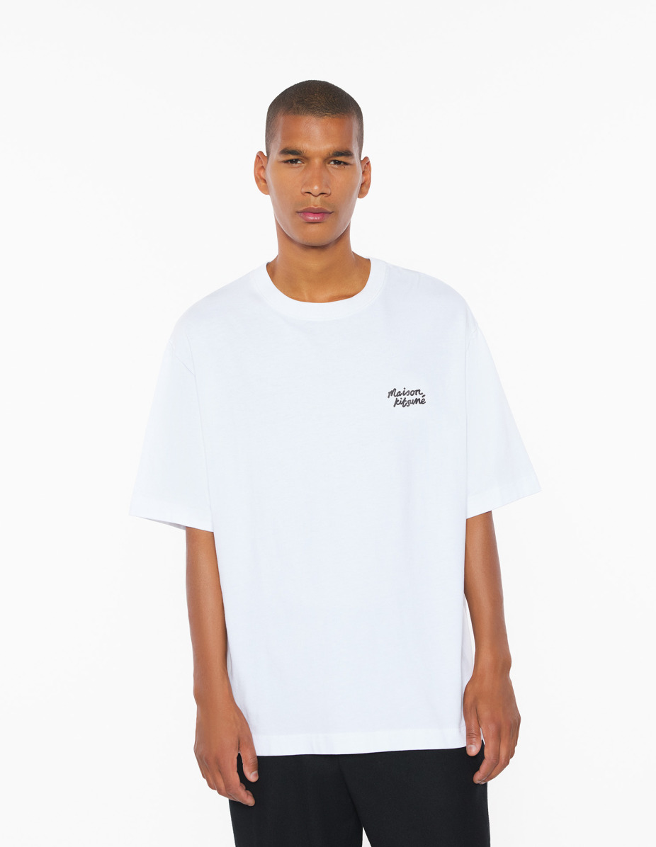 MAISON KITSUNE HANDWRITING OVERSIZE TEE-SHIRT - 4