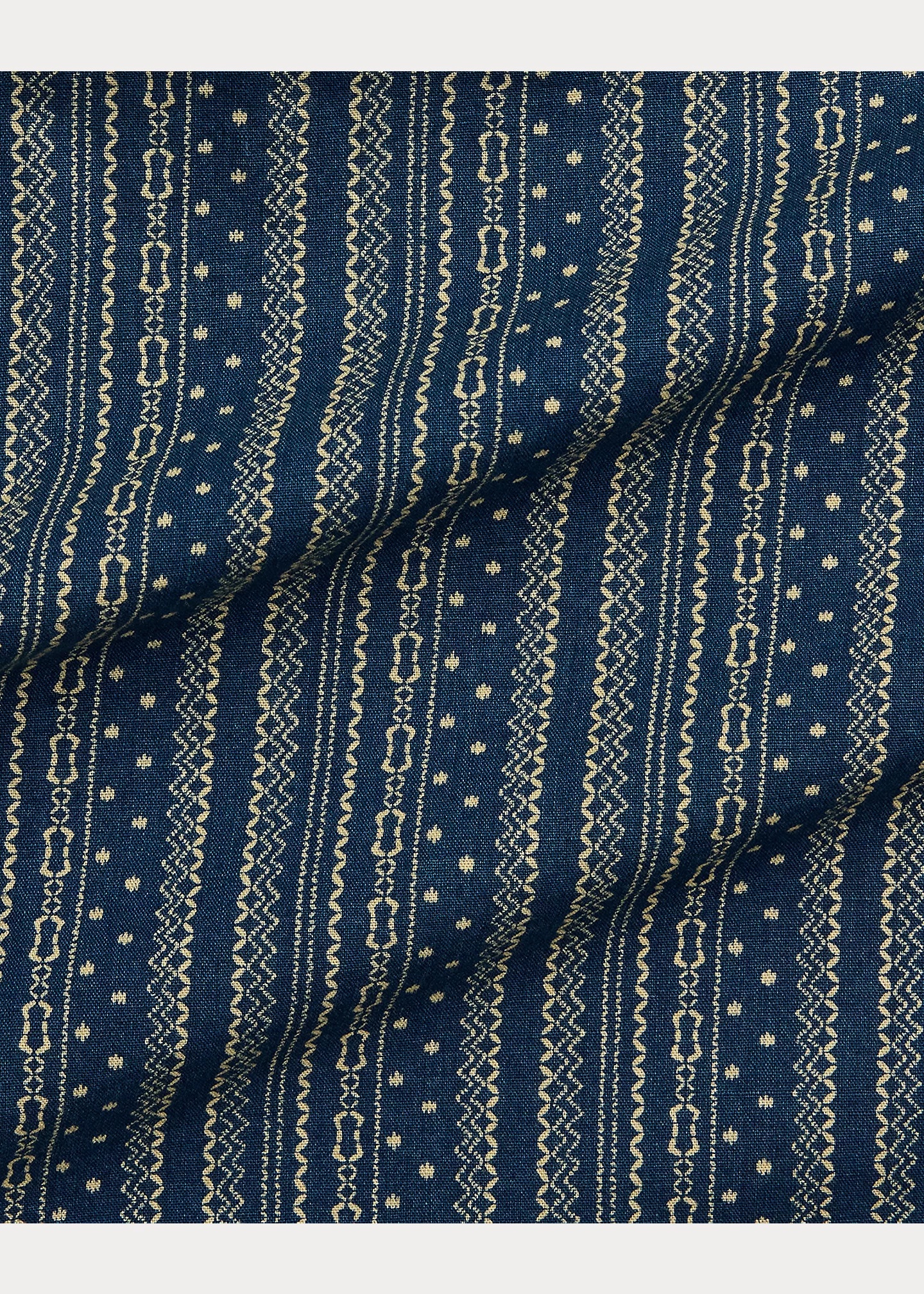 Indigo Print Workshirt - 6
