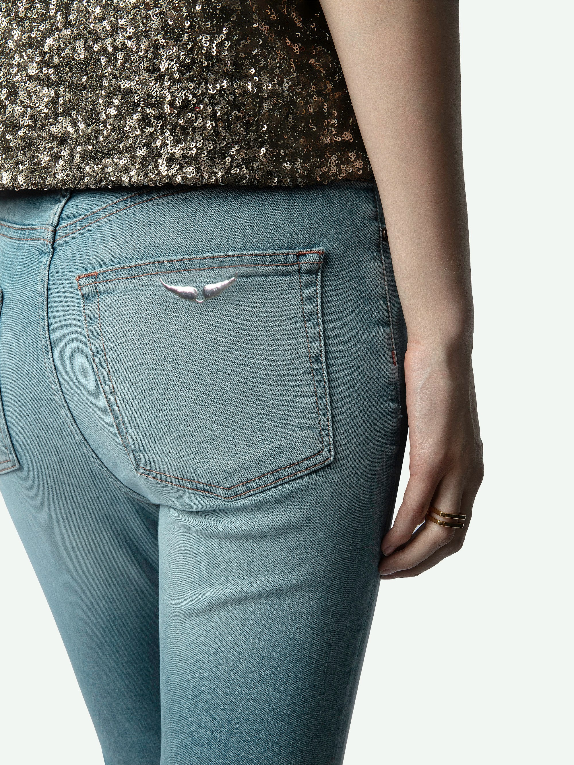 Tina Cropped Skinny Jeans - 5