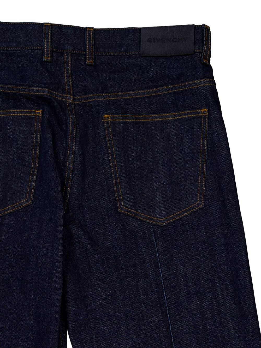 panelled five-pocket jeans - 4