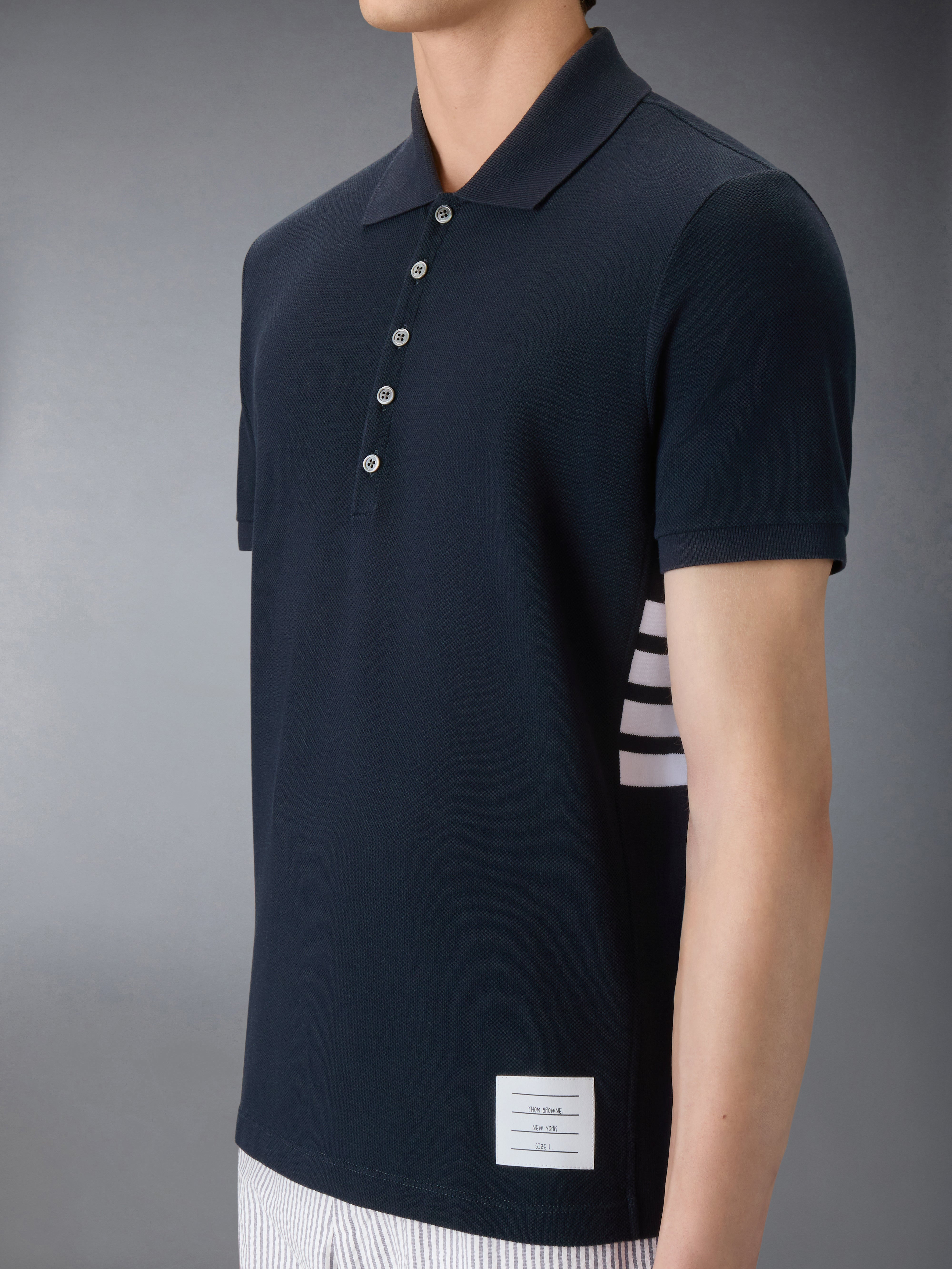 CLASSIC PIQUE 4-BAR POLO - 7
