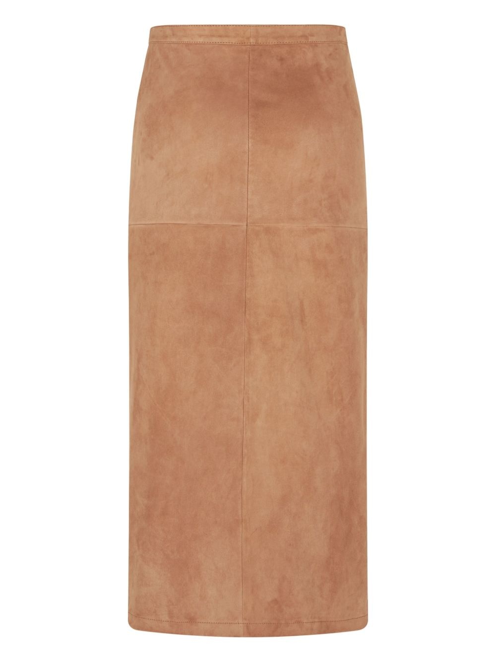 suede midi skirt - 6