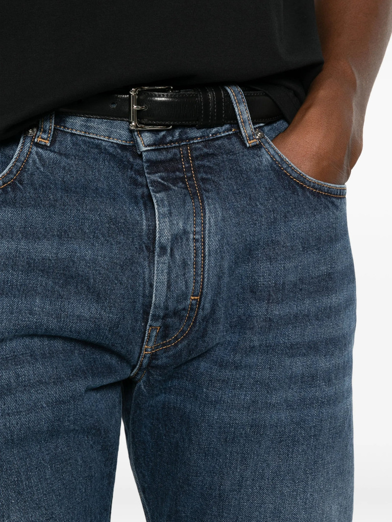 Givenchy Givenchy Faded-wash Raw-cut Jeans outlook