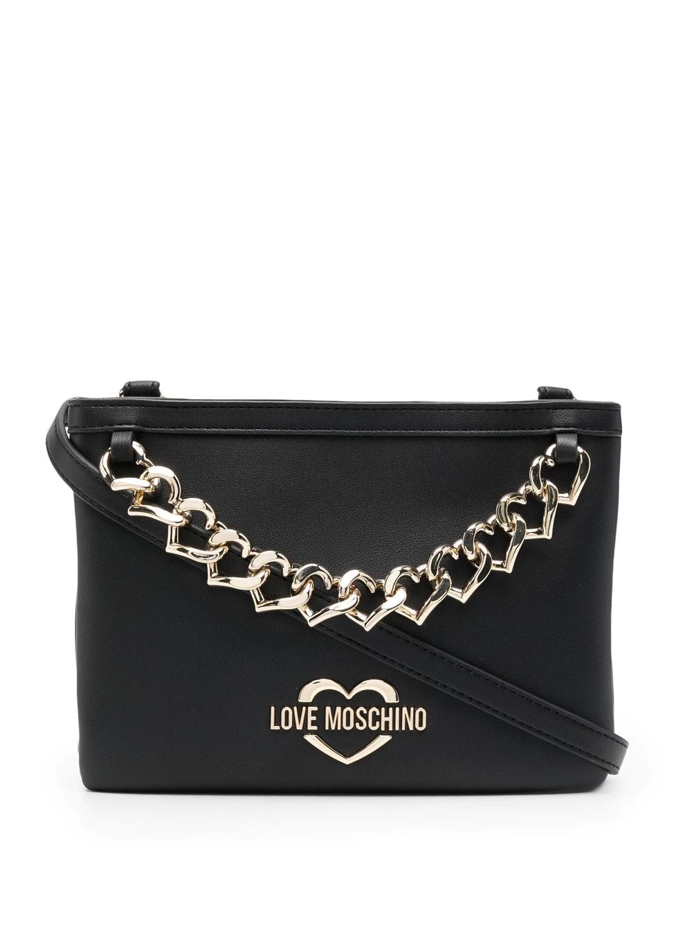 heart-chain crossbody bag - 1