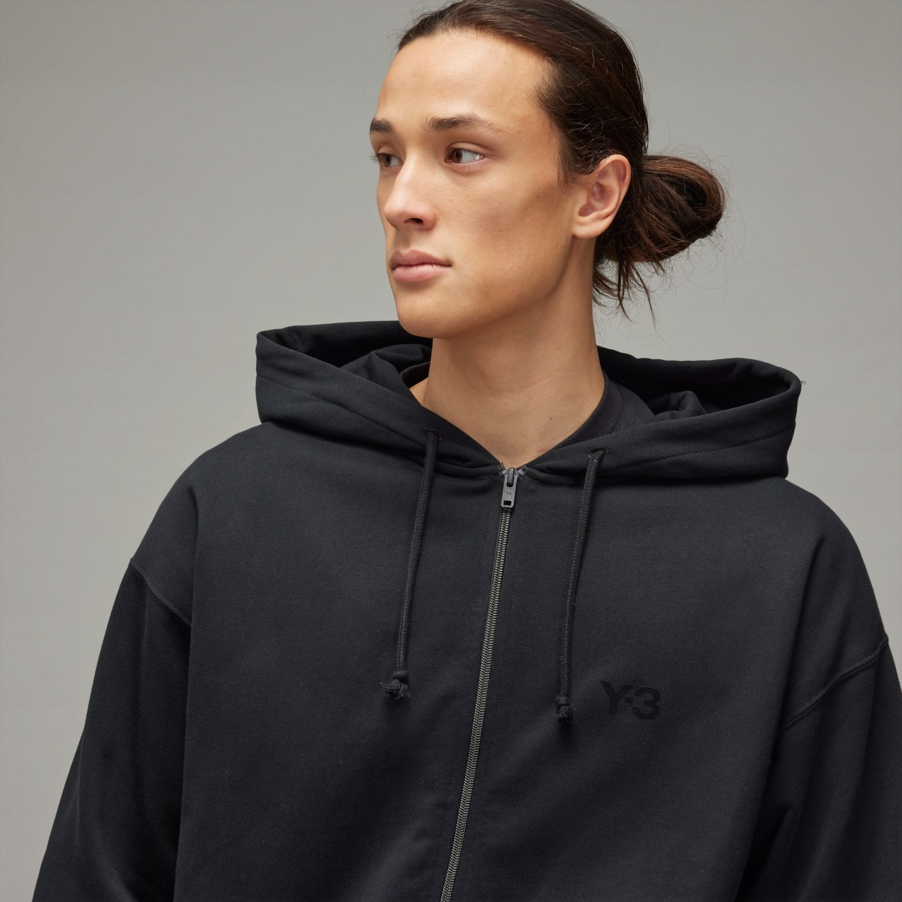 Y-3 - French Terry Zip Hoodie ジップアップパーカー adidas Y-3 French Terry Zip Hoodie - Blue | Free Shipping