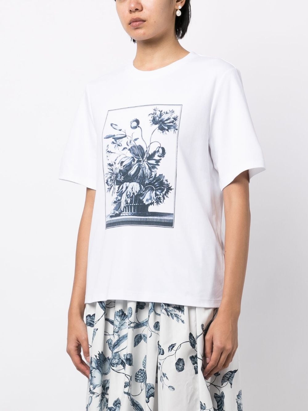 graphic-print cotton T-shirt - 3