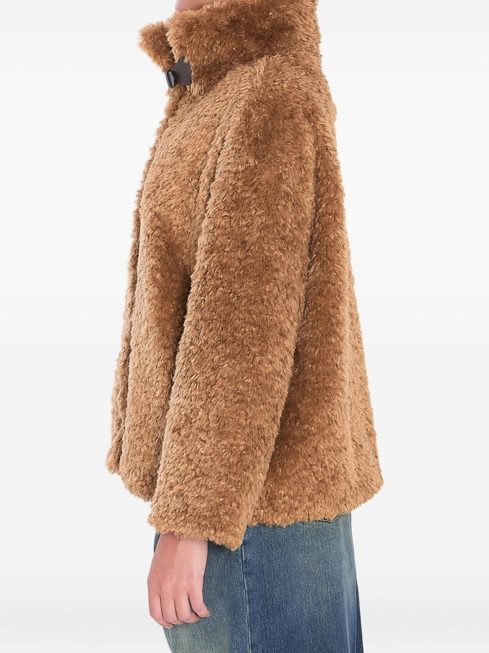 high-collar jacket - 3