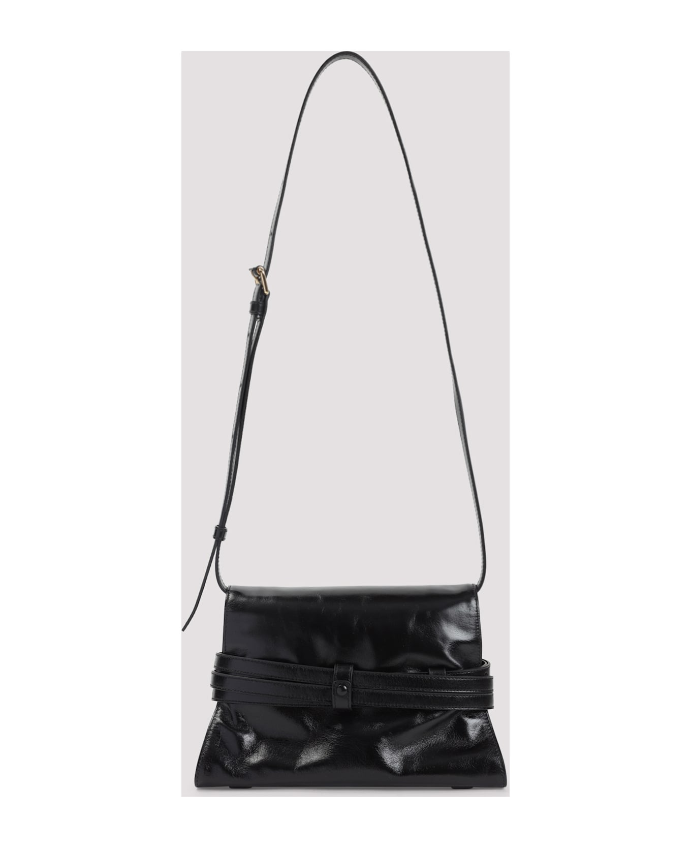 Leather Shoulder Bag - 4