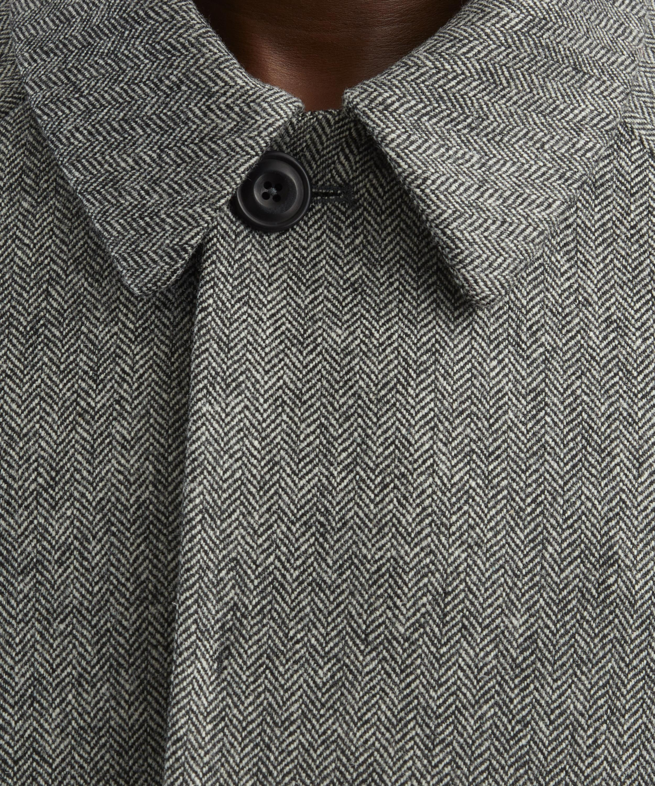 Takeshi Charcoal Wool Jacket - 5