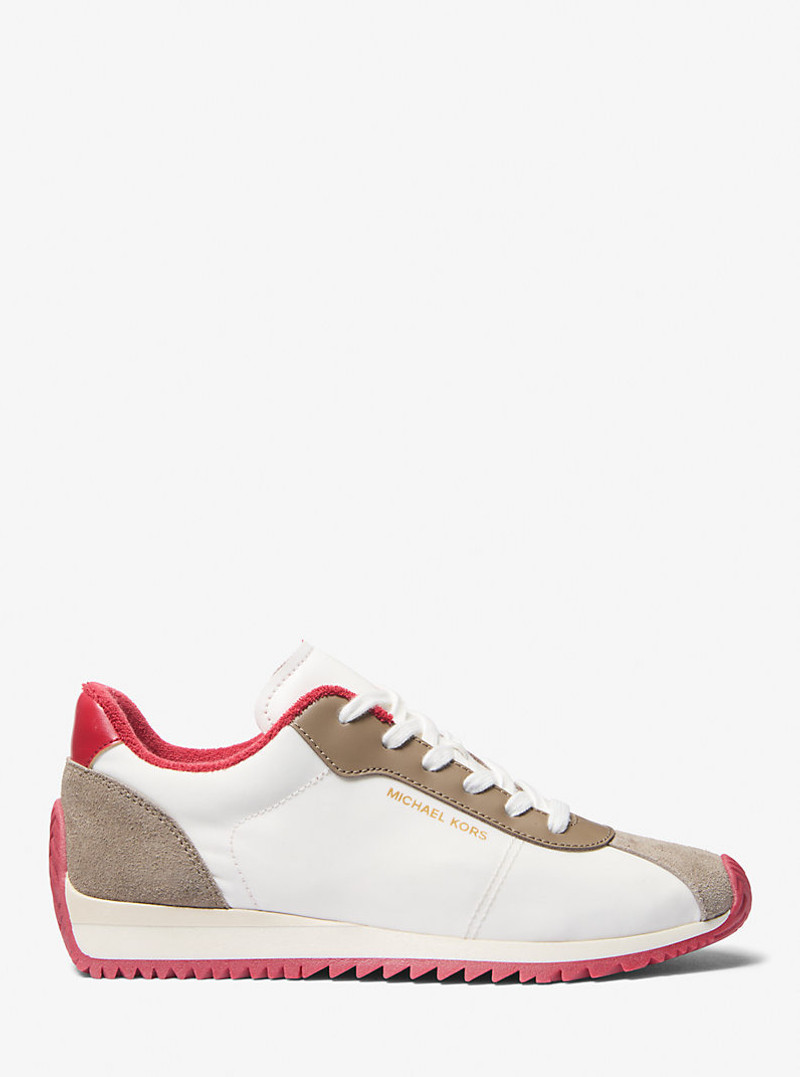 MICHAEL KORS Rhodes Mixed-Media Trainer outlook
