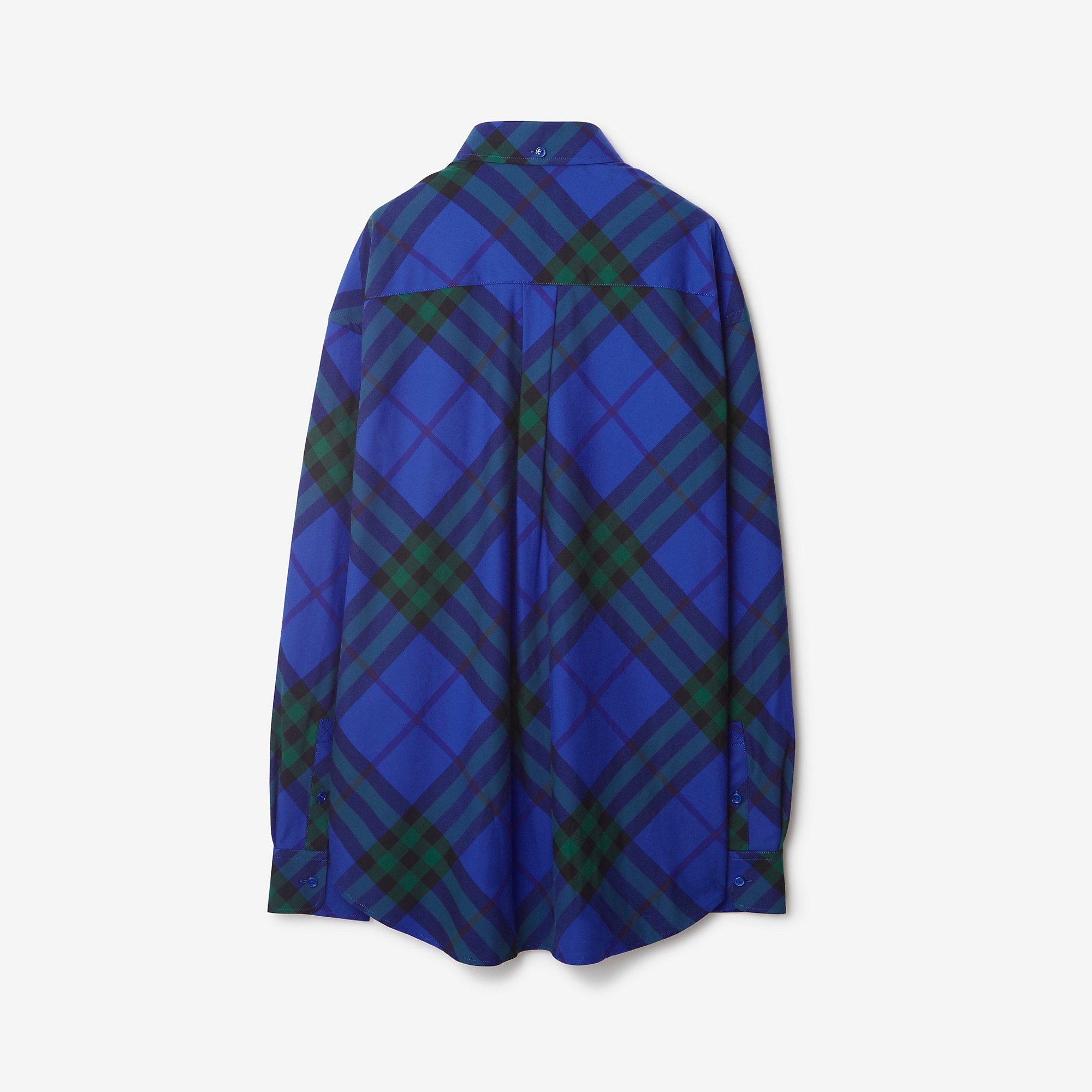 【極美品】　バ−バリ− ス−ツ3点セット　濃紺  38号 Burberry Check Cotton Shirt | REVERSIBLE