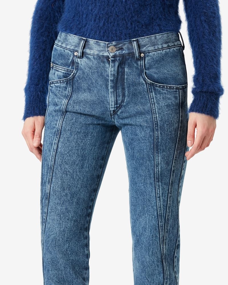 VIKIRA STRAIGHT-CUT JEANS - 3