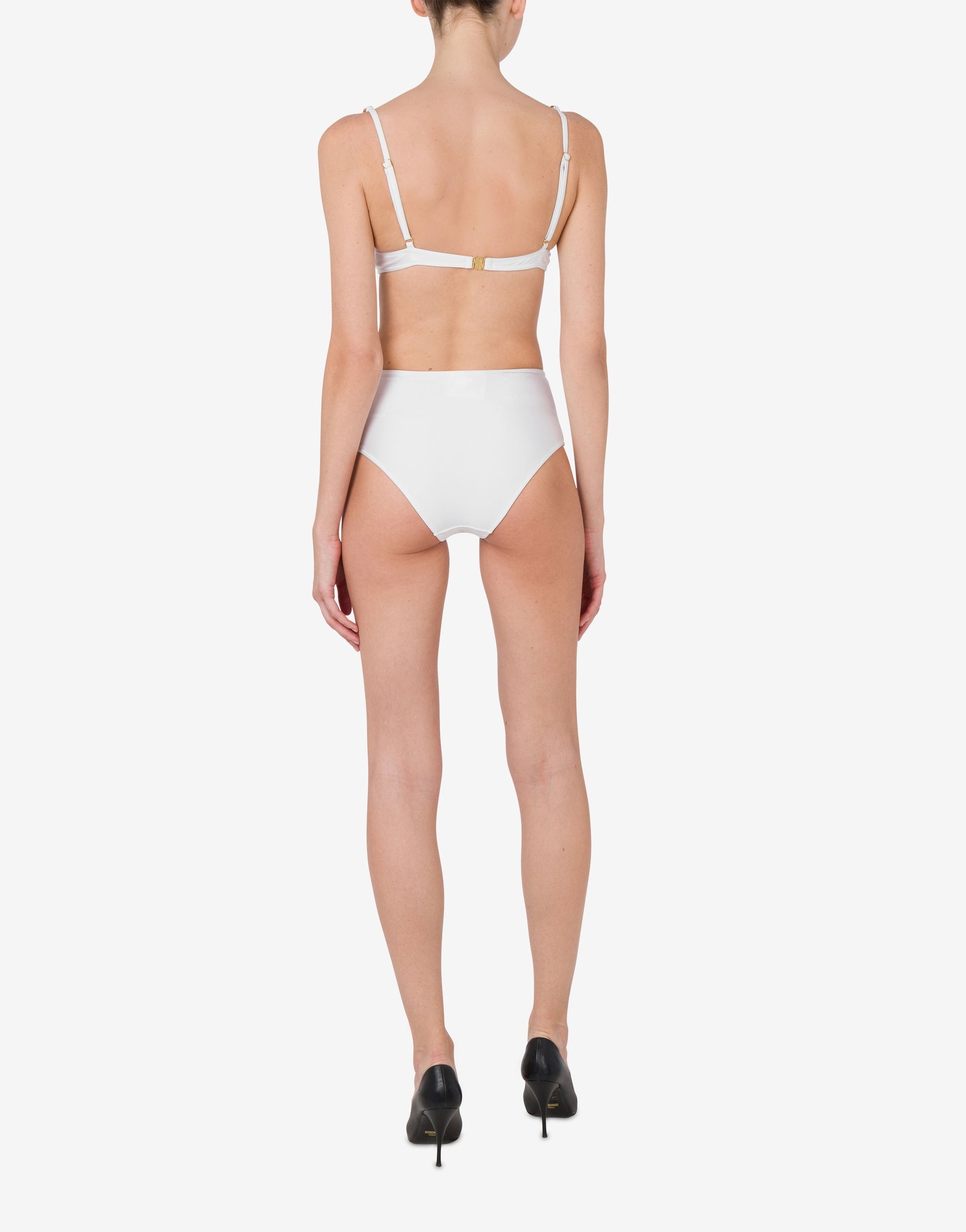 HIGH-WAIST LETTERING CHARM SWIM BRIEFS - 2