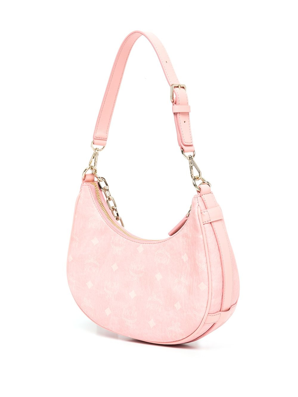 logo-print shoulder bag - 3