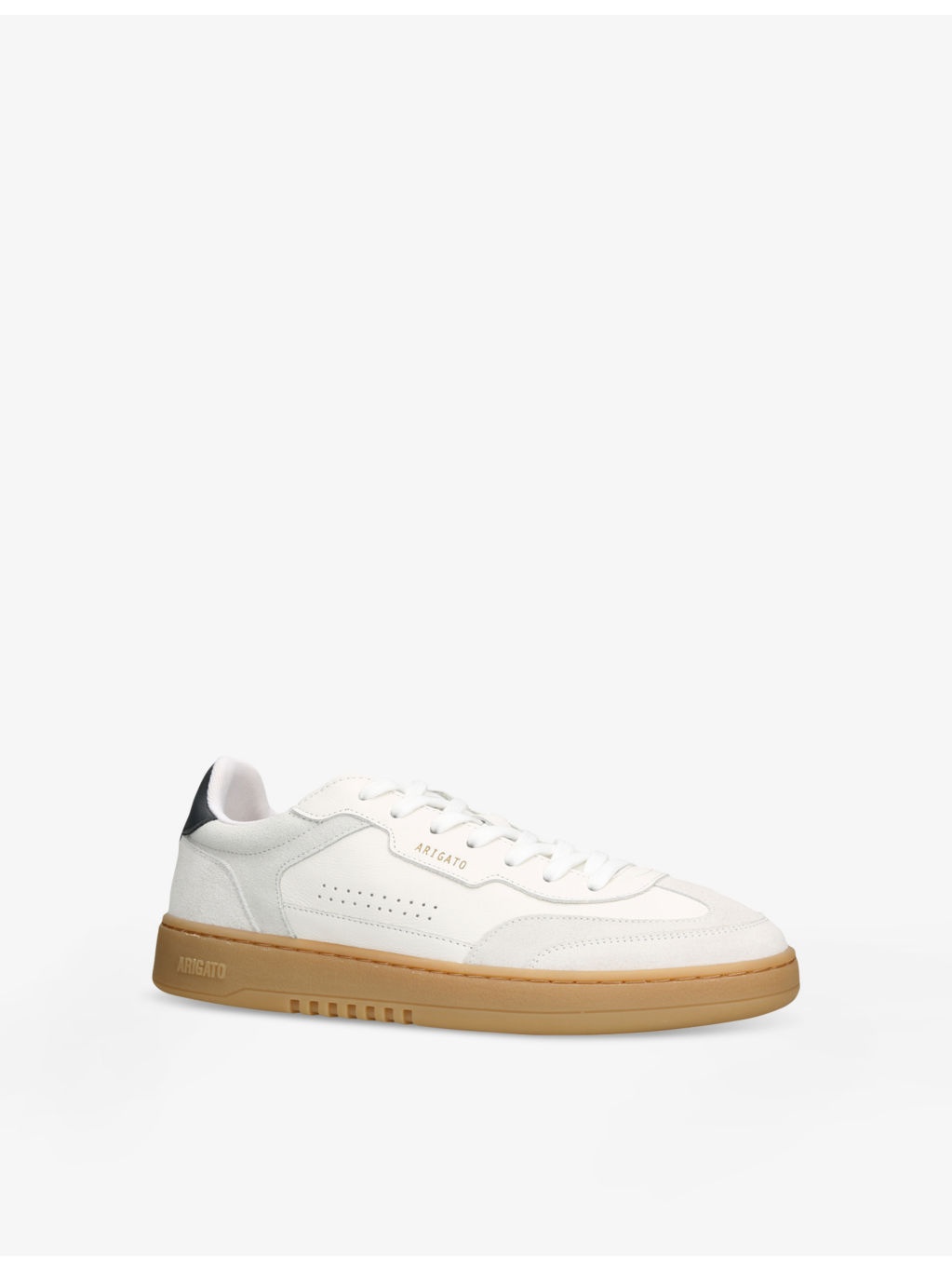Dice T-Toe Leather and Suede Low-Top Trainers - 3
