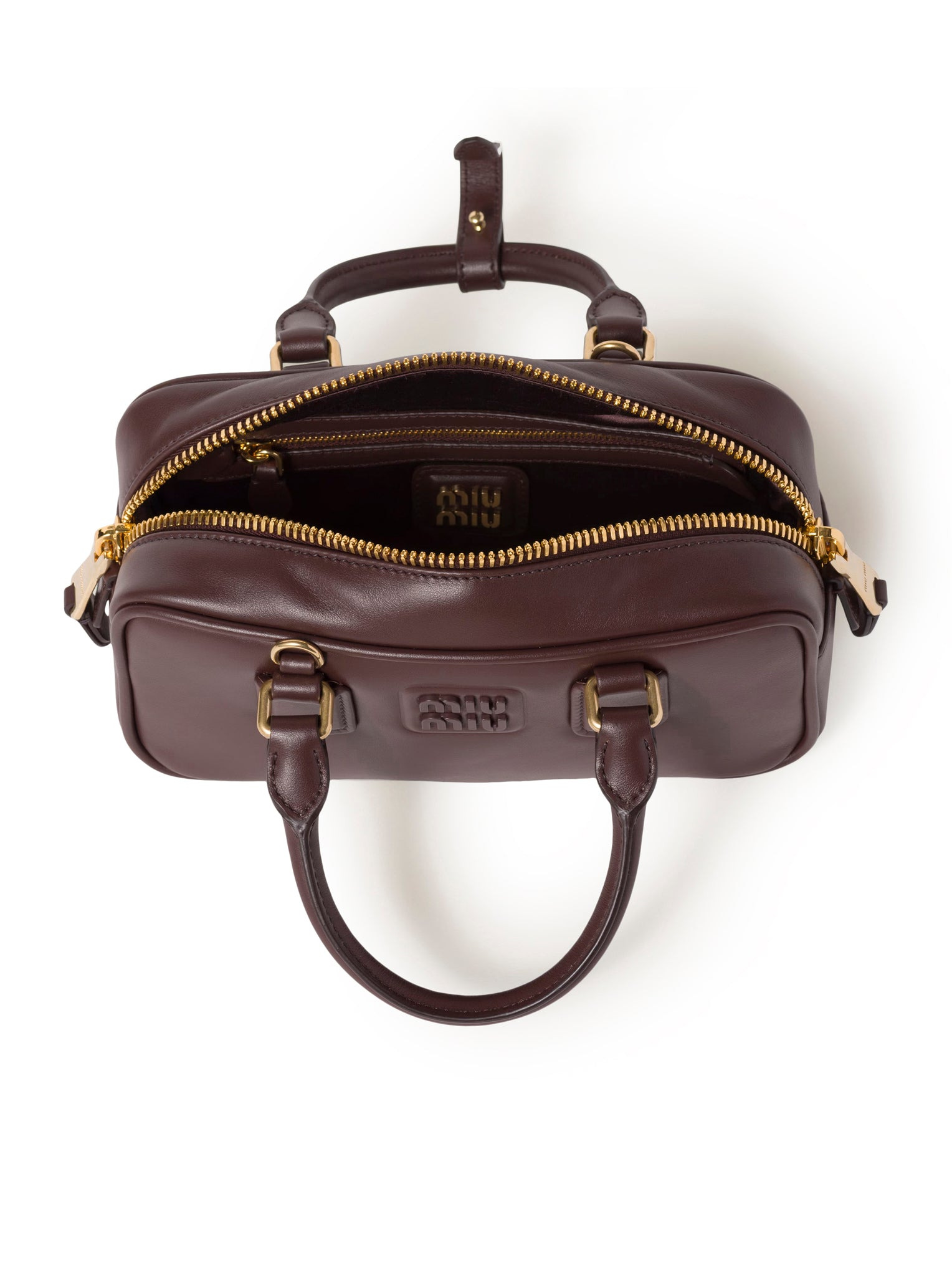 ARCADIE SMOOTH LEATHER BAG - 5