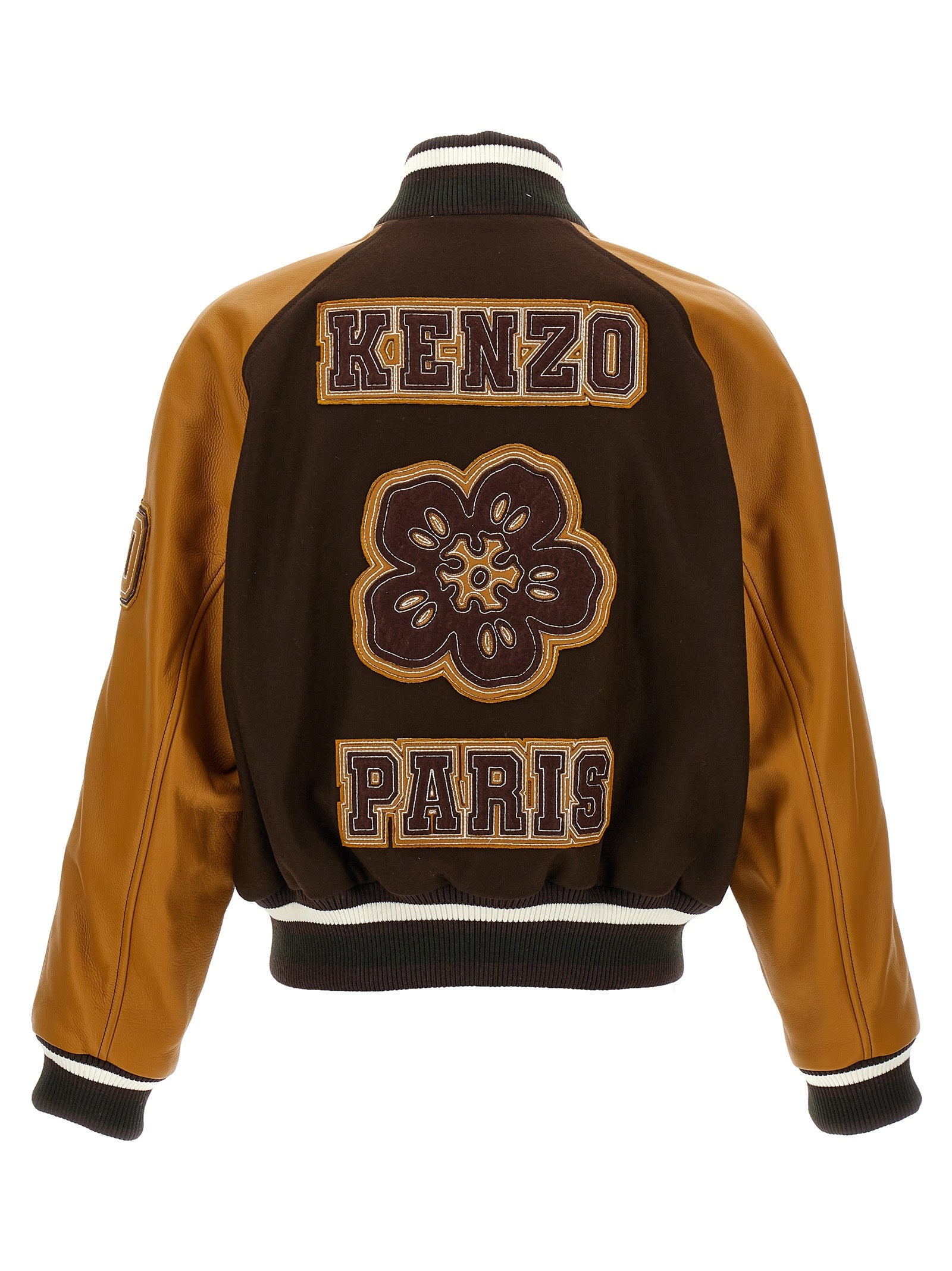 KENZO Boke Flower Varsity Casual Jackets, Parka Multicolor