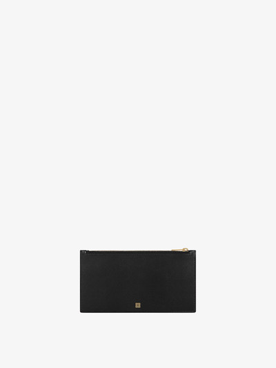 Givenchy 4G FLAT POUCH IN LEATHER outlook