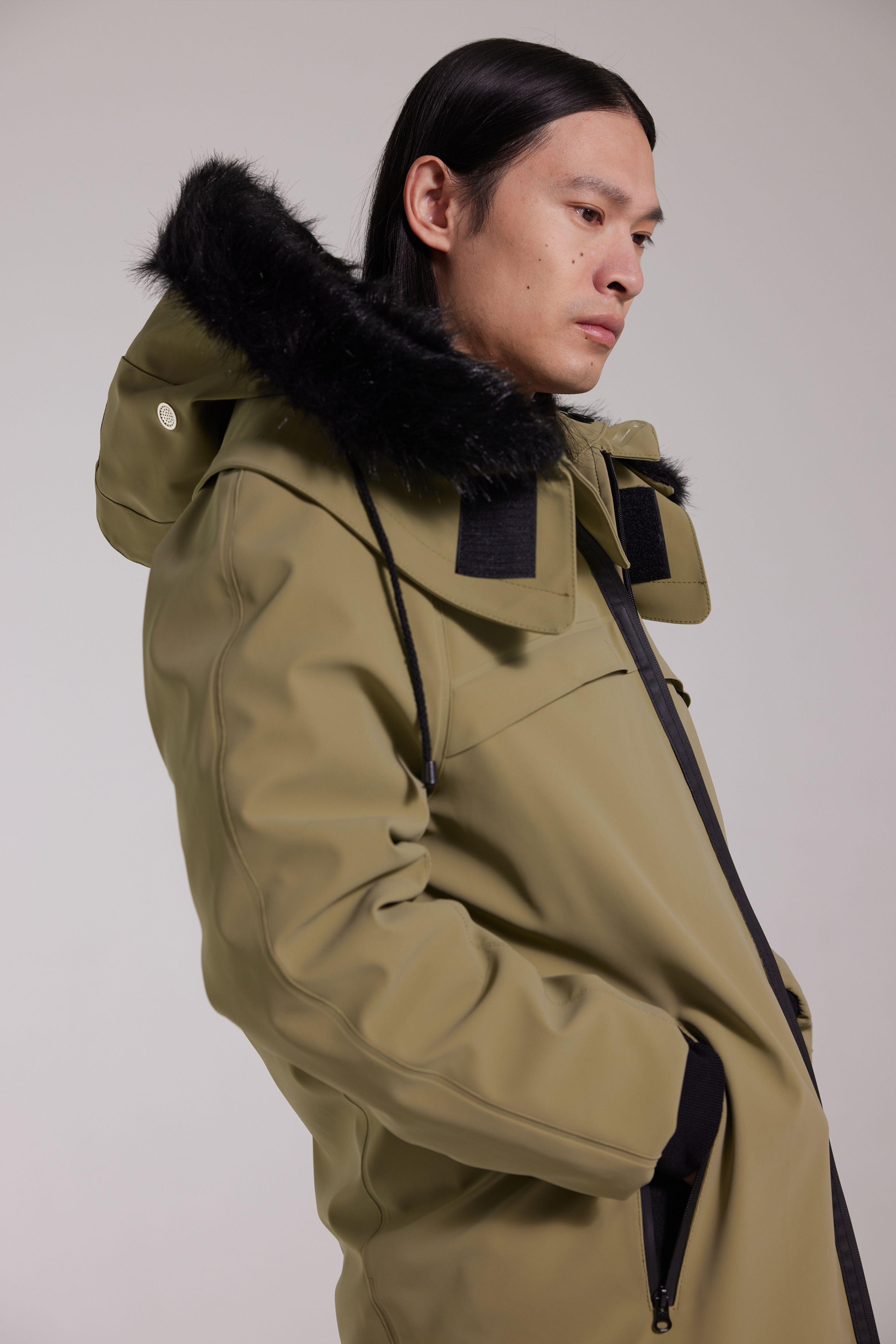 Kalix Matte Parka Aloe - 5