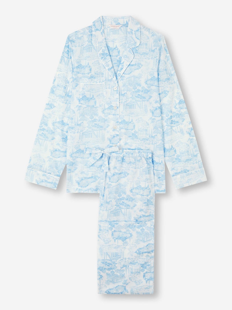 Women's Pajamas Ledbury 77 Cotton Batiste White - 3