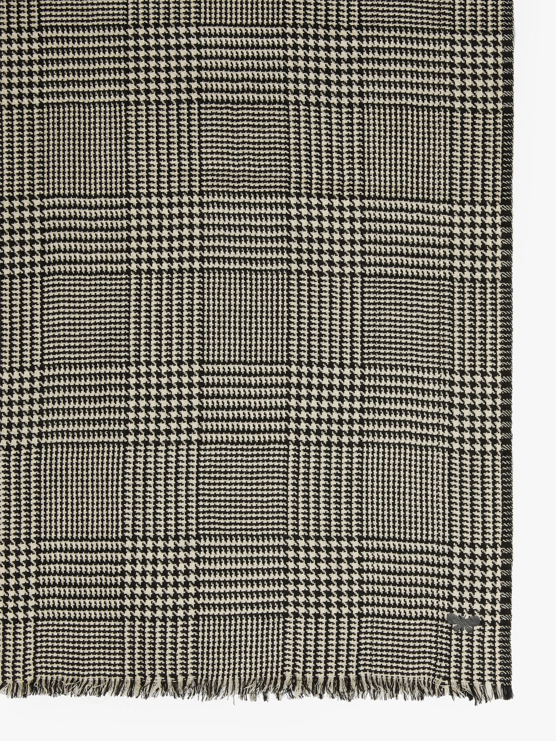 DIDA Patterned wool stole - 2