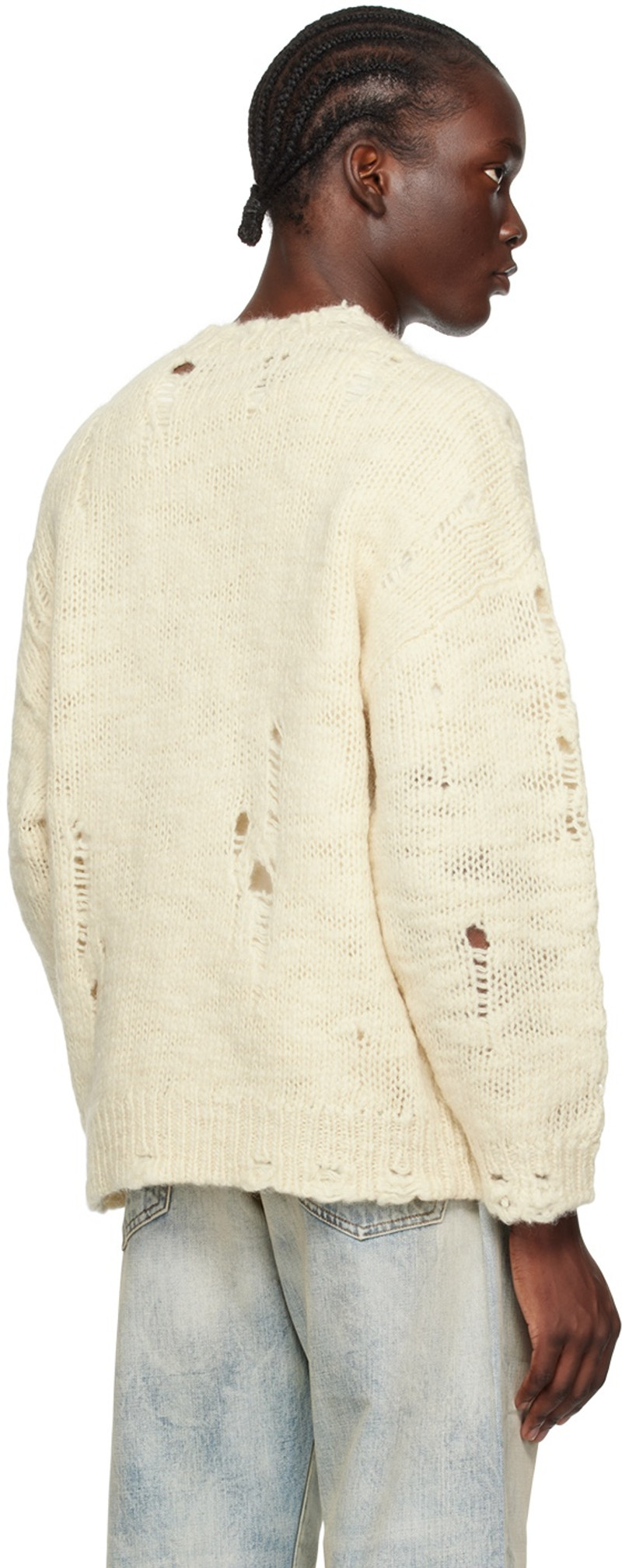Off-White Distressed Sweater 3
