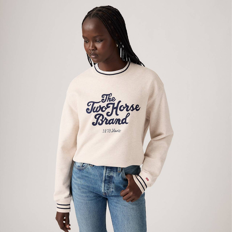 Levi's GRAPHIC HERITAGE SPORT CREWNECK SWEATSHIRT outlook