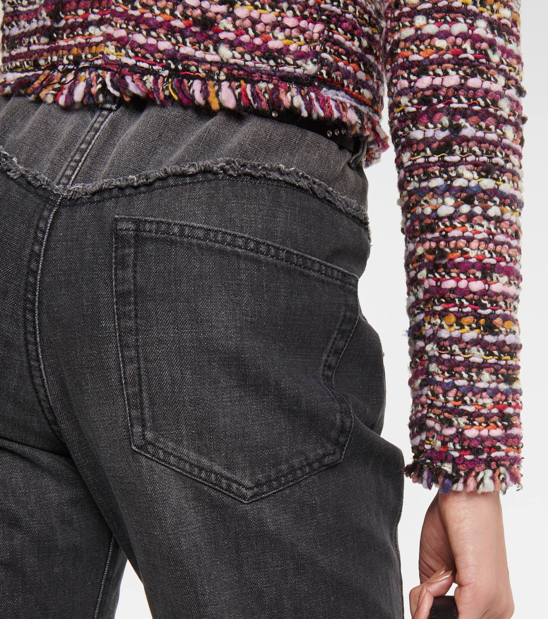 Gradilia cropped wool-blend jacket - 5
