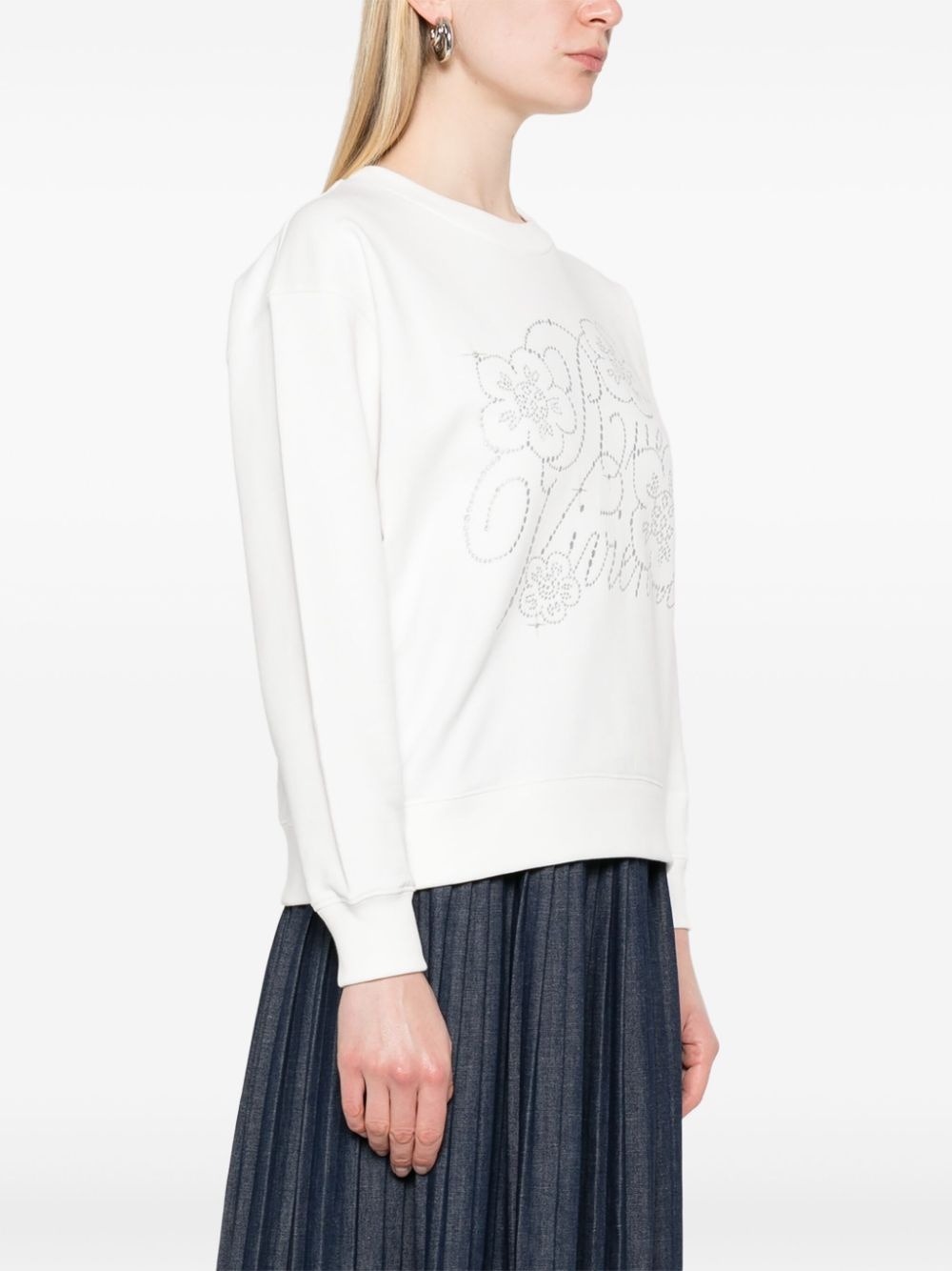 Constellation Embroidered sweatshirt - 3