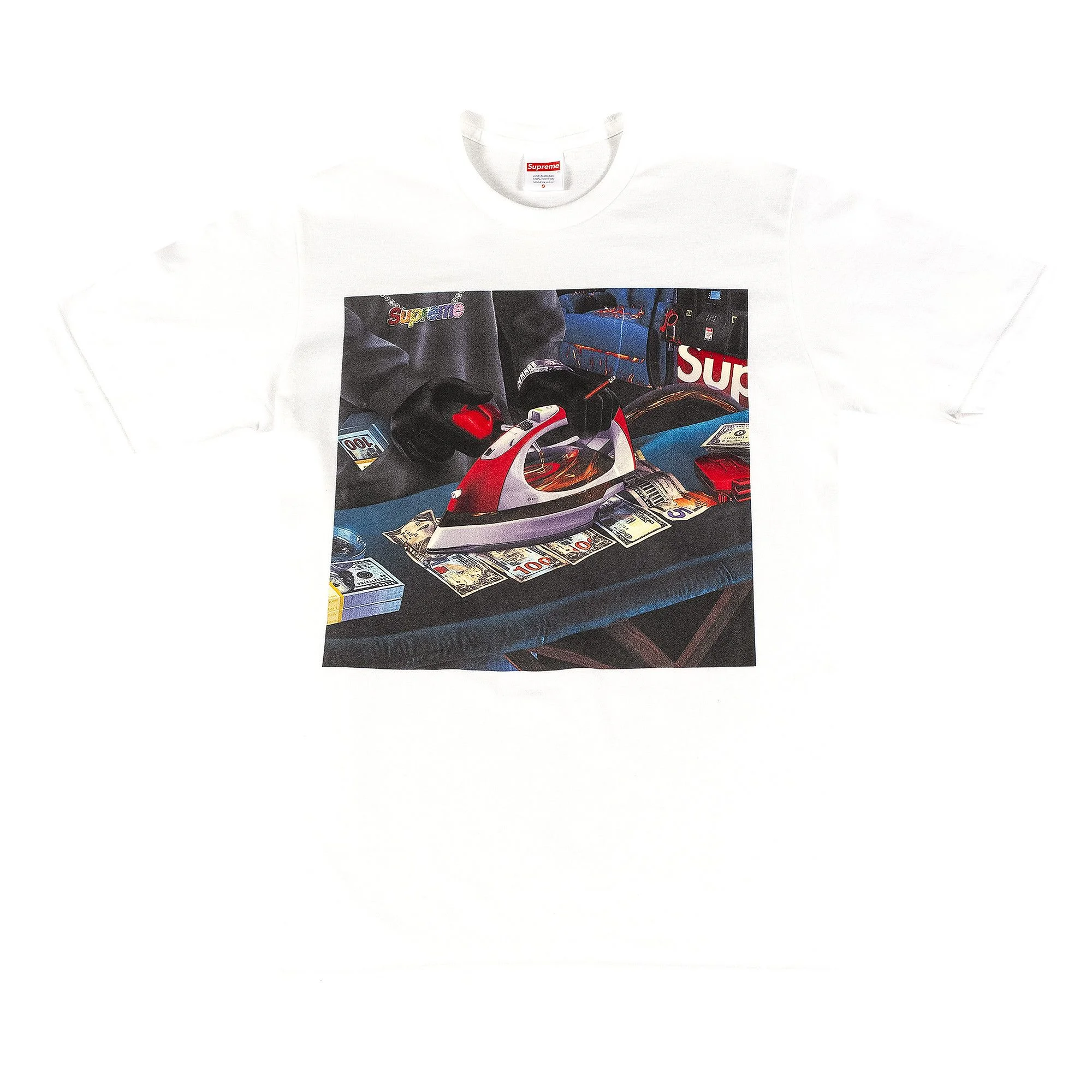 Supreme Gas Tee 'White' - 1