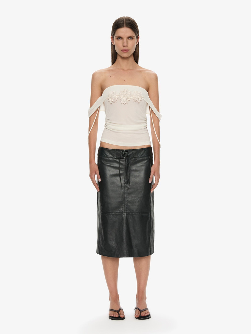Eddie Leather Skirt 1