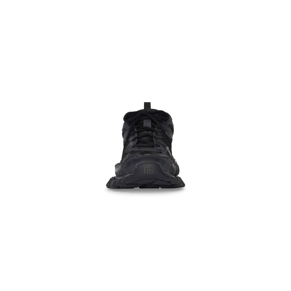 Women's Track.3 Sneaker in Black - 3