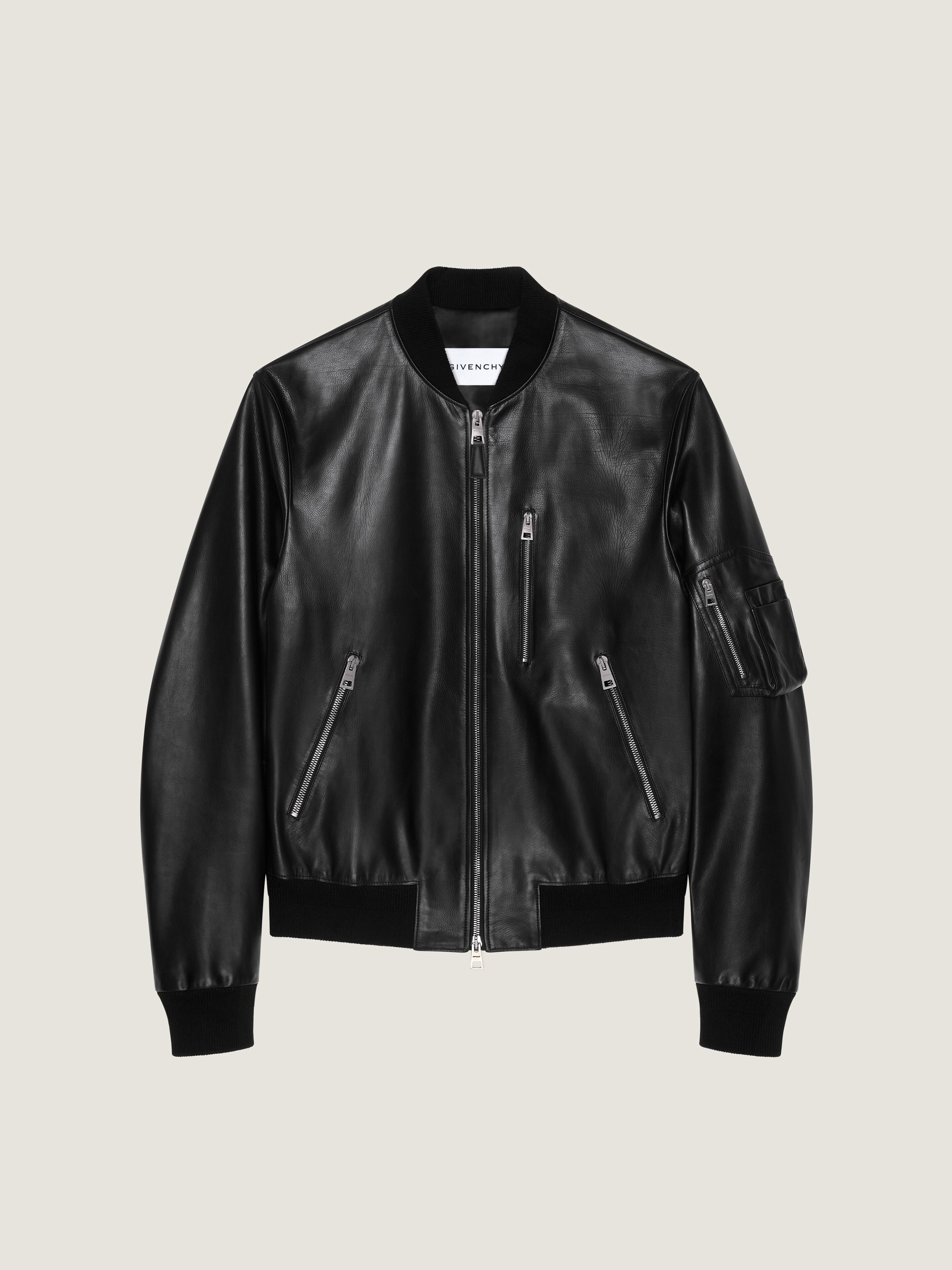AVIATOR JACKET IN LEATHER - 1