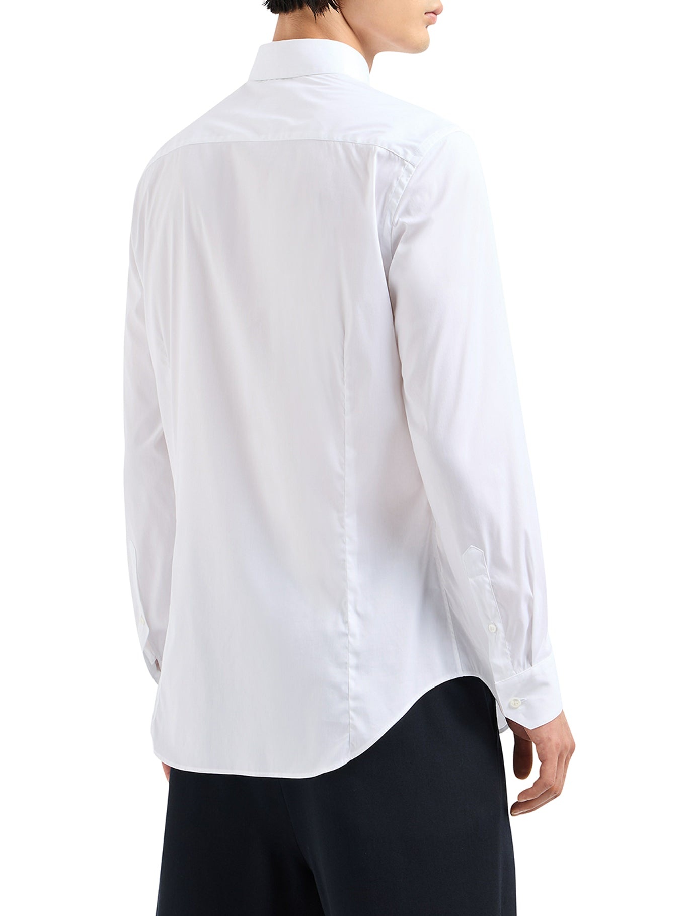 SLIM FIT COTTON SHIRT - 4